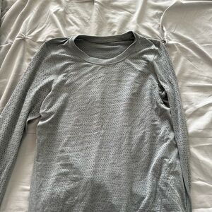 lululemon athletica Gray Long Sleeve Top